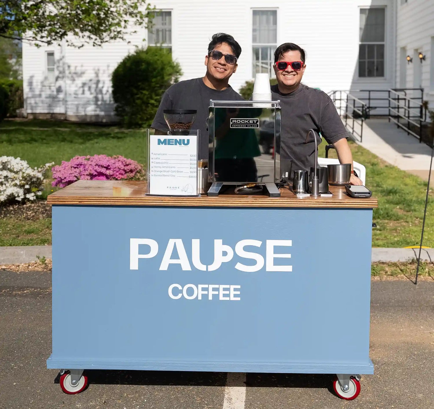 Bring the Pause Coffee Cart to Your Next Event