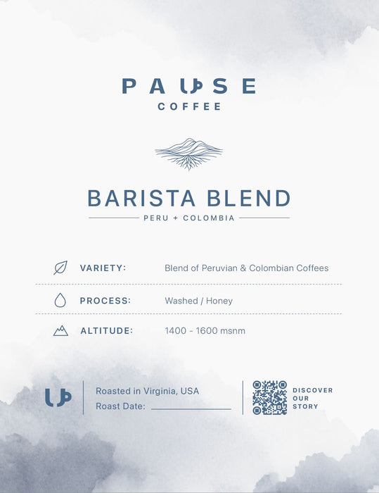 Barista Blend – Specialty Coffee from Peru & Colombia